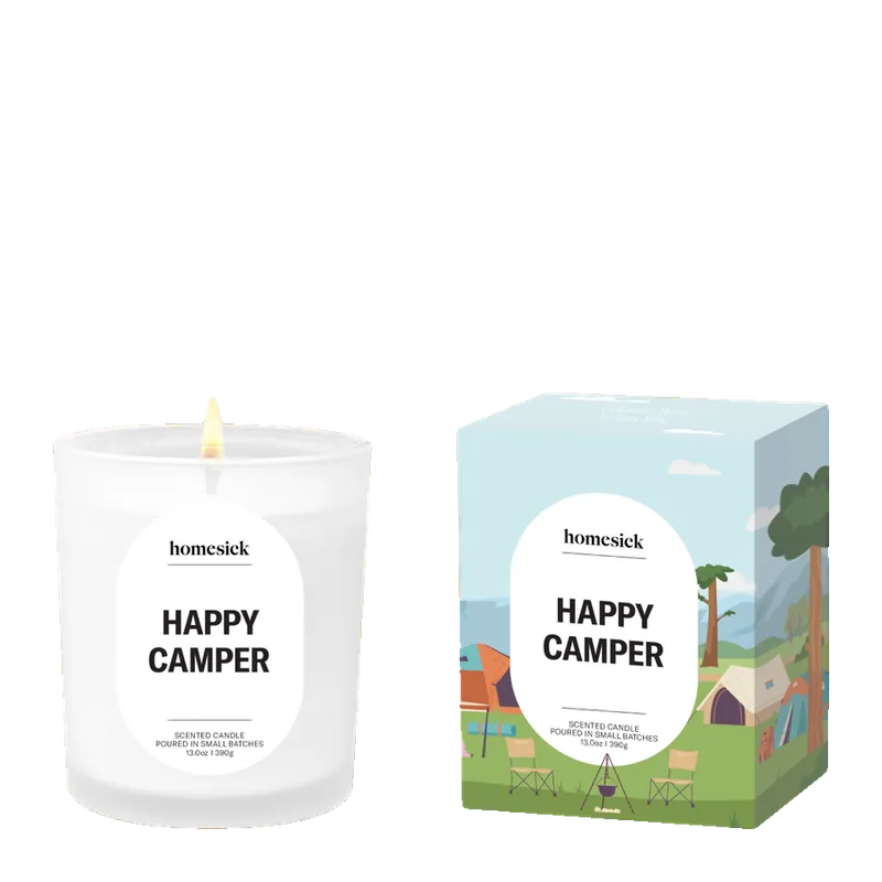 Happy Camper candle by Homesick