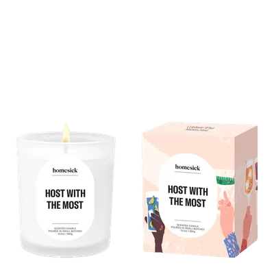Host With The Most candle by Homesick
