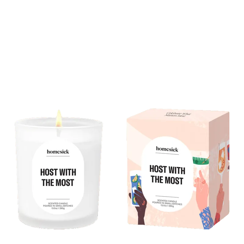 Host With The Most candle by Homesick