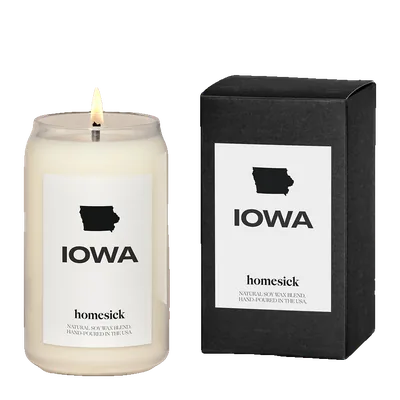 Iowa candle by Homesick