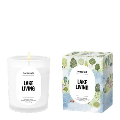 Lake Living candle by Homesick