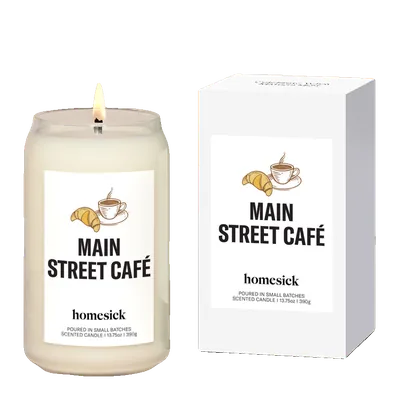 Main Street Café candle by Homesick
