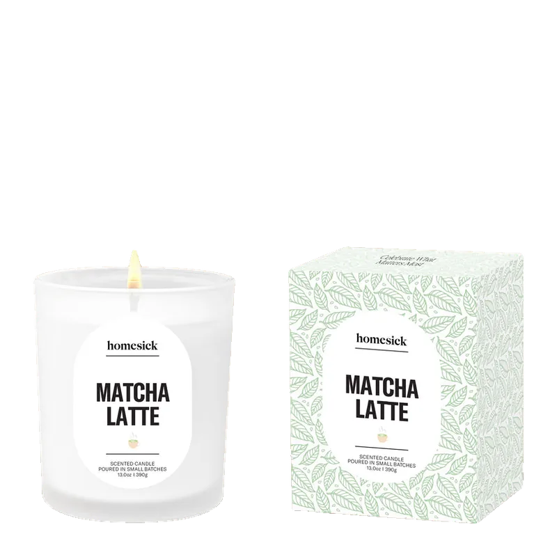 Matcha Latte candle by Homesick