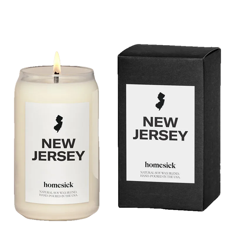 New Jersey candle by Homesick