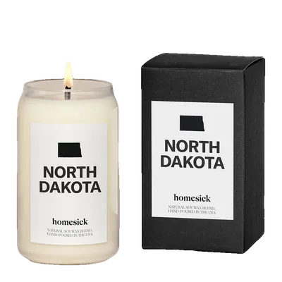 North Dakota candle by Homesick