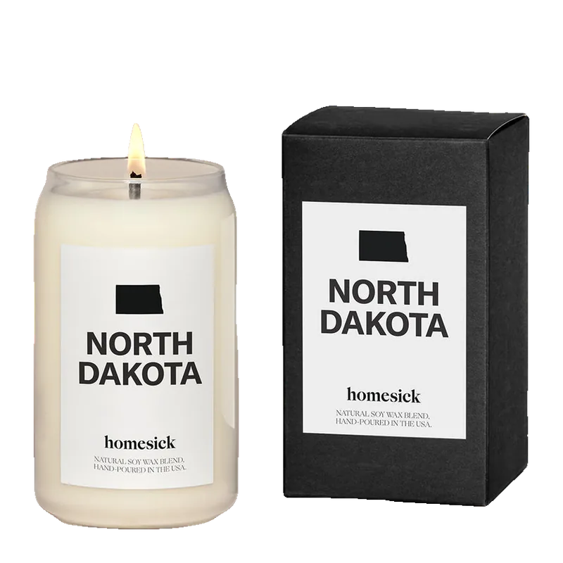 North Dakota candle by Homesick