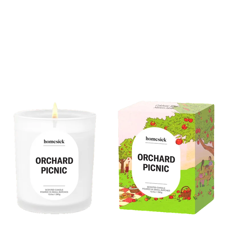 Orchard Picnic candle by Homesick