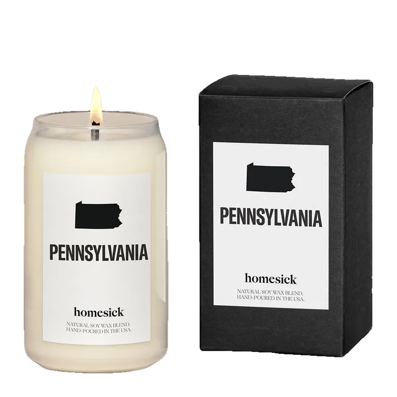 Pennsylvania candle by Homesick