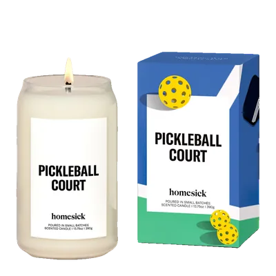 Pickleball Court candle by Homesick