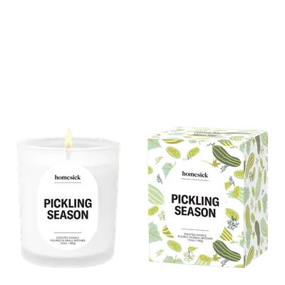 Pickling Season candle by Homesick