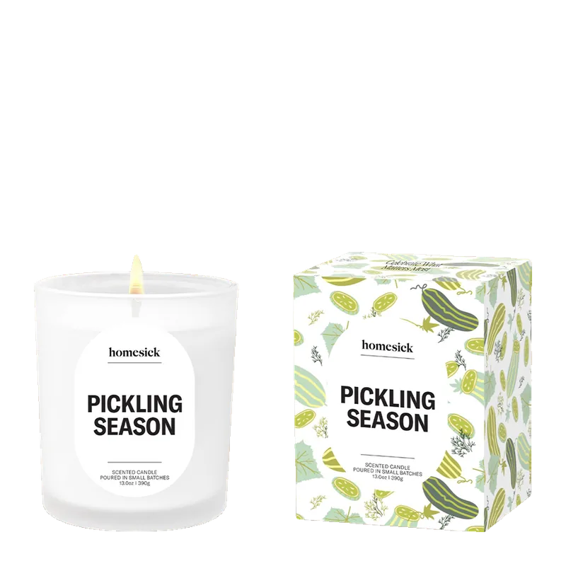 Pickling Season candle by Homesick