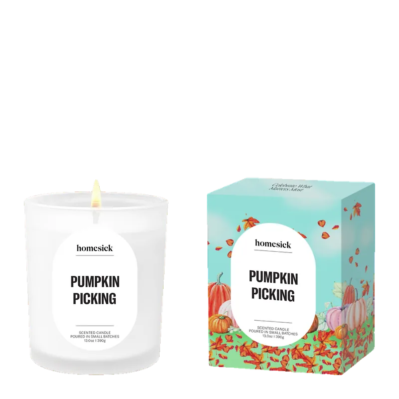 Pumpkin Picking candle by Homesick
