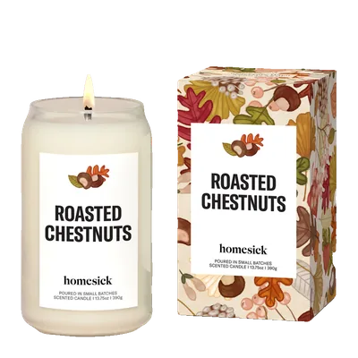 Roasted Chestnuts candle by Homesick