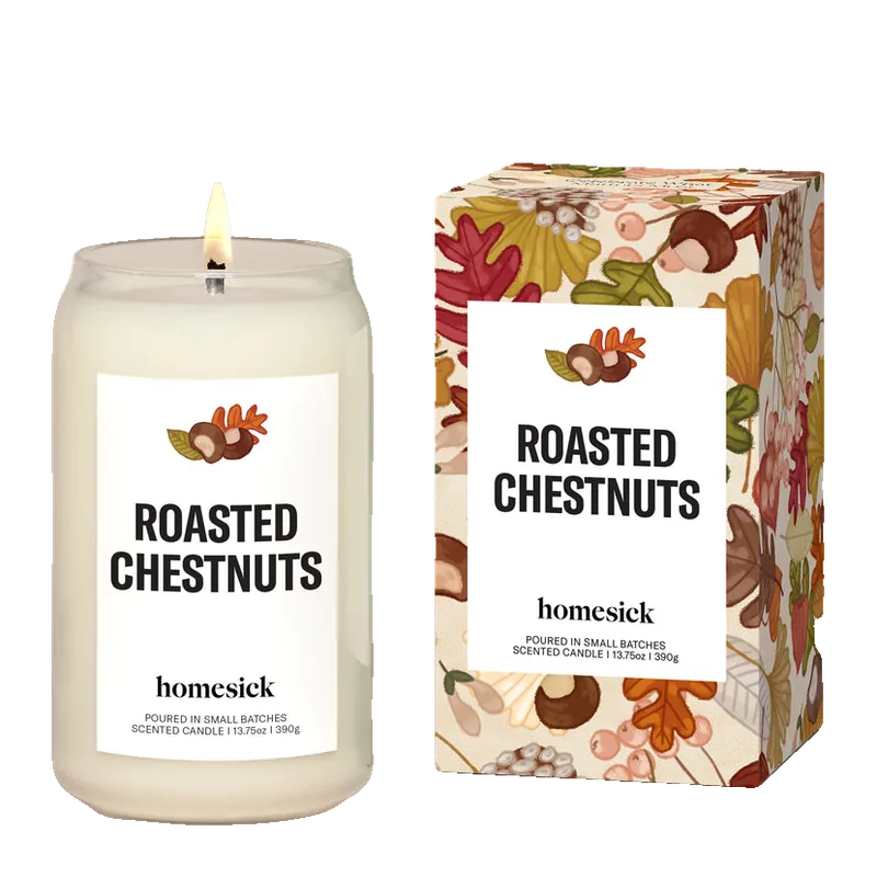 Roasted Chestnuts candle by Homesick