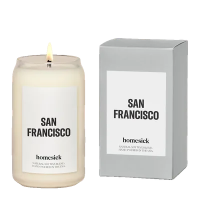 San Francisco candle by Homesick