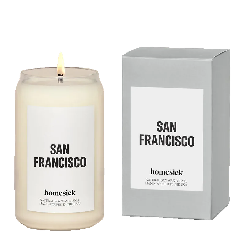 San Francisco candle by Homesick