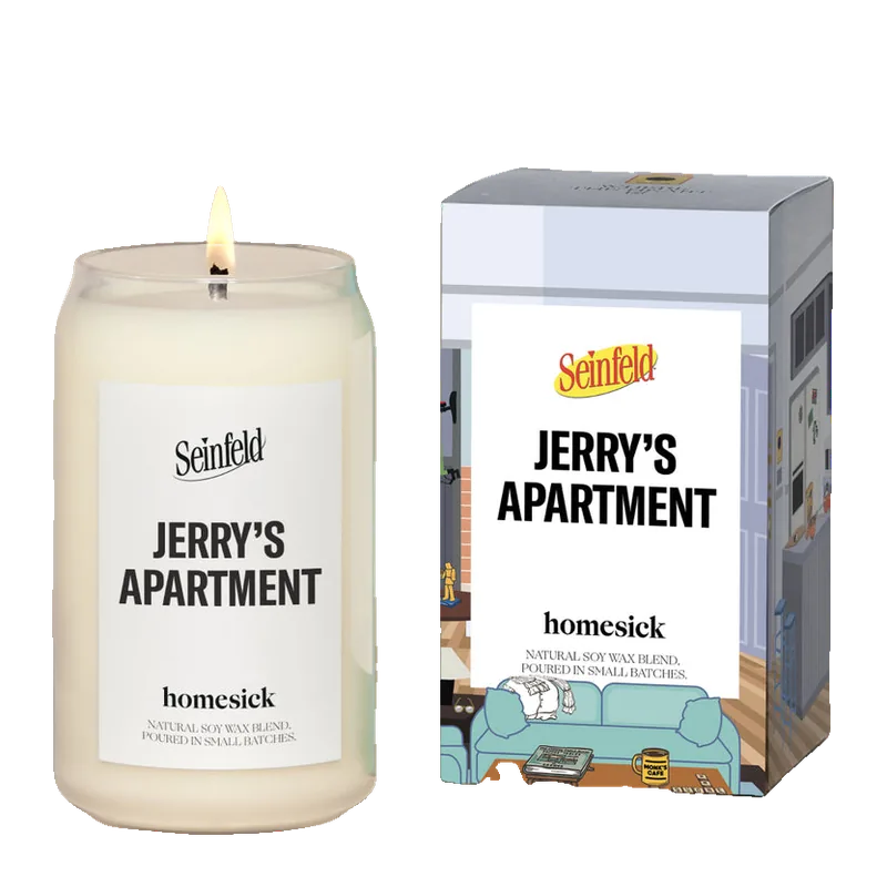 Seinfeld Jerry's Apartment candle by Homesick