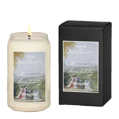 Sense and Sensibility Marianne's Sensibility candle by Homesick