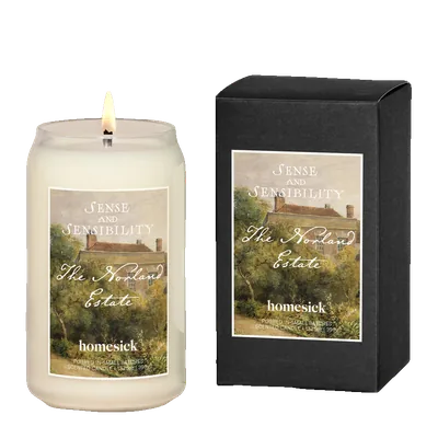 Sense and Sensibility The Norland Estate candle by Homesick