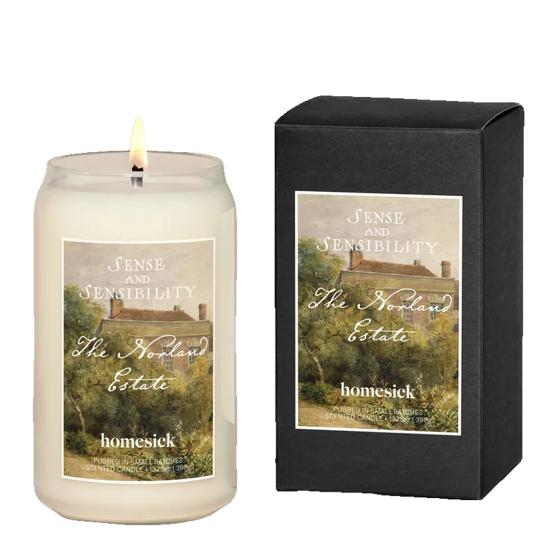 Sense and Sensibility The Norland Estate candle by Homesick