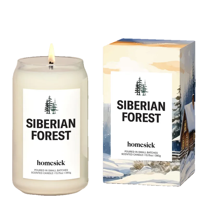 Siberian Forest candle by Homesick