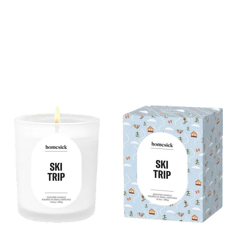 Ski Trip candle by Homesick