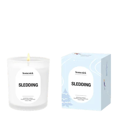 Sledding candle by Homesick