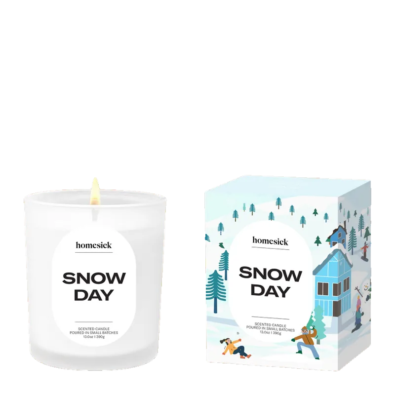Snow Day candle by Homesick