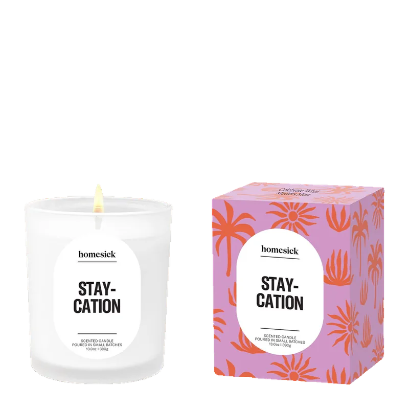 Stay-Cation candle by Homesick