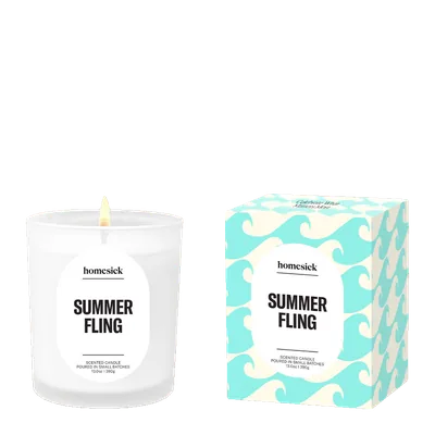 Summer Fling candle by Homesick