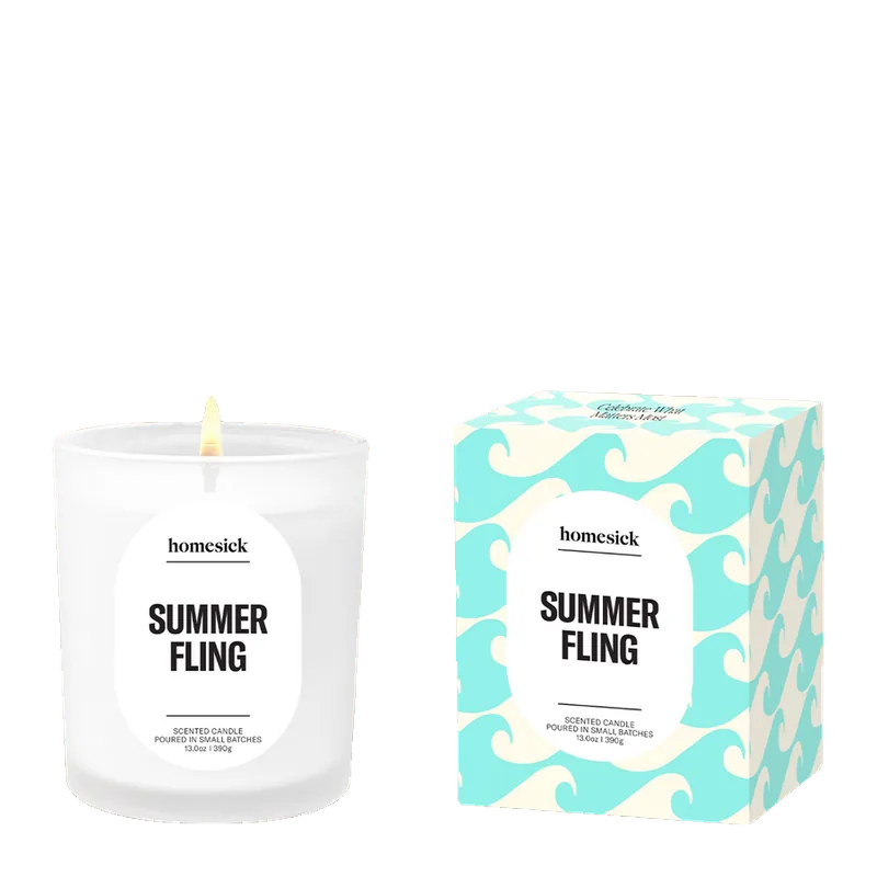 Summer Fling candle by Homesick