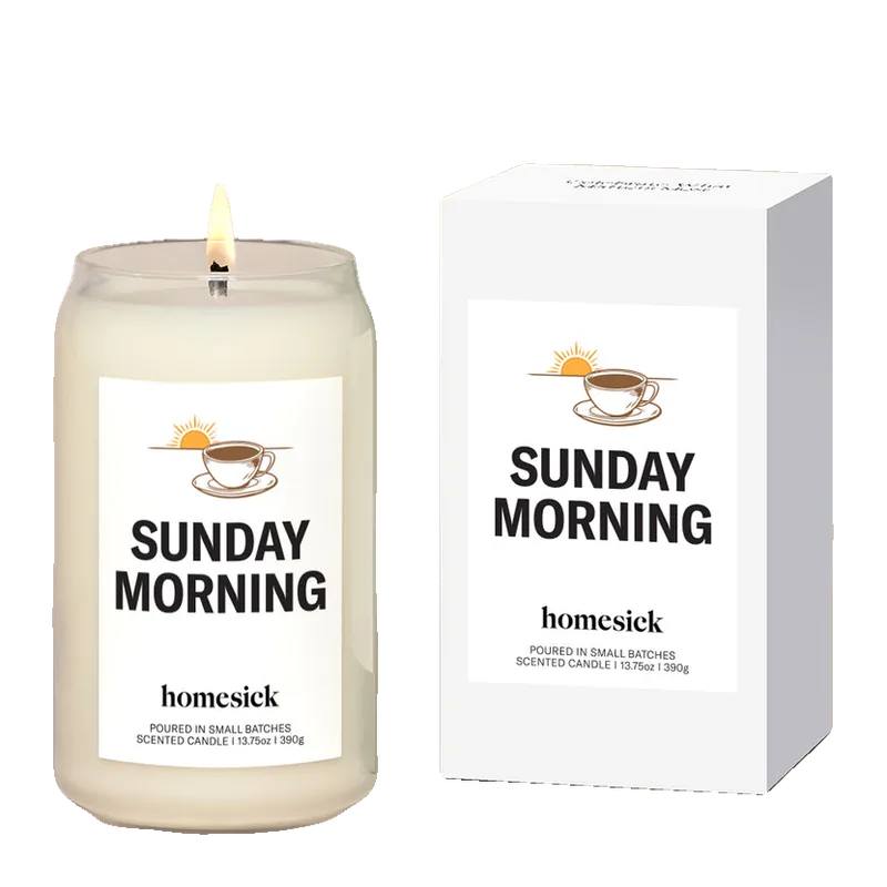Sunday Morning candle by Homesick