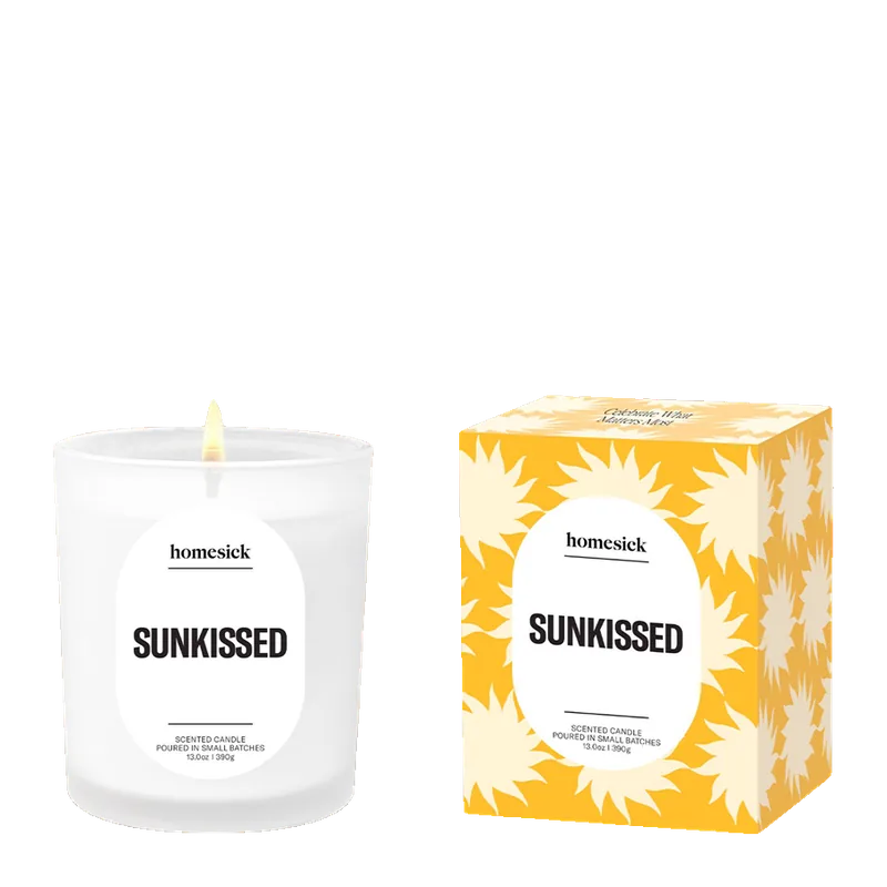 Sunkissed candle by Homesick