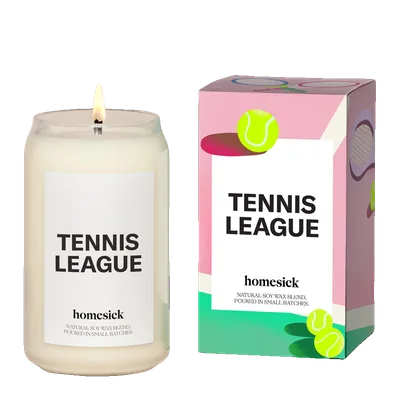 Tennis League candle by Homesick