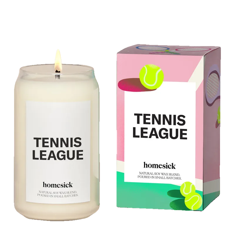 Tennis League candle by Homesick