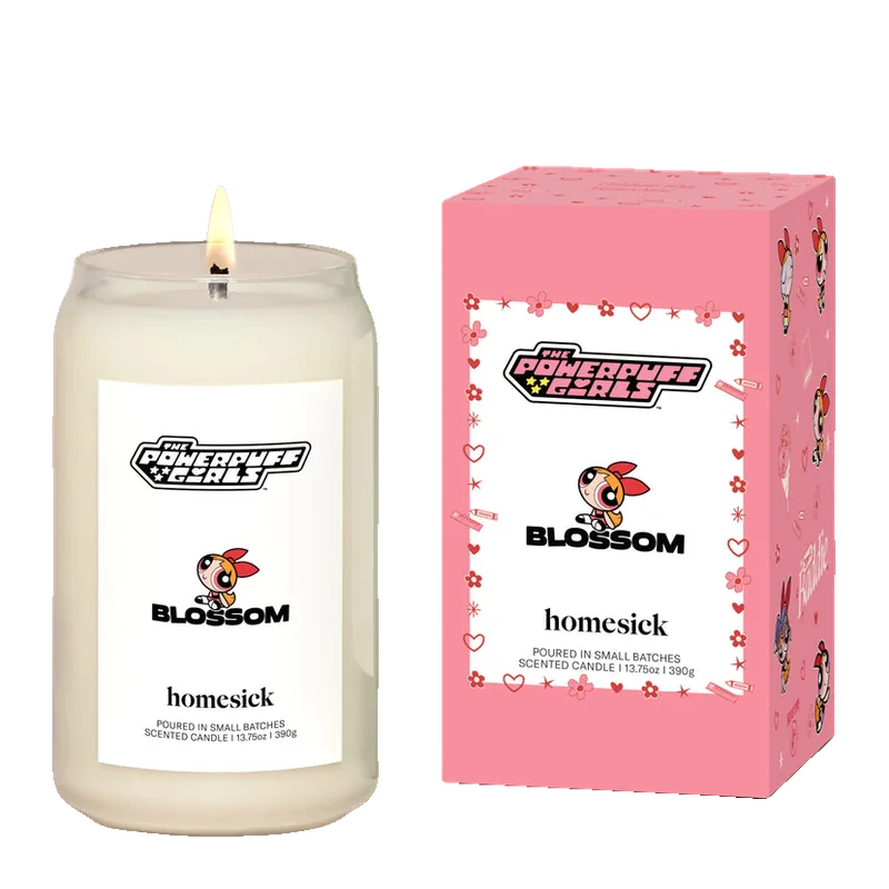 The Powerpuff Girls Blossom candle by Homesick
