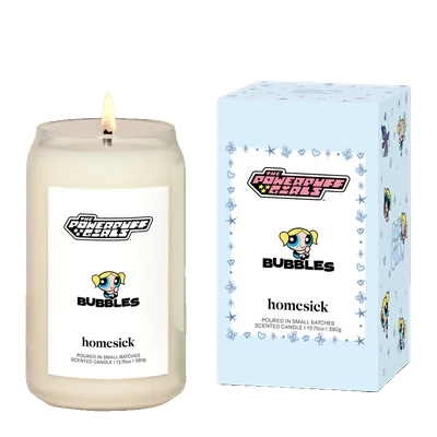 The Powerpuff Girls Bubbles candle by Homesick