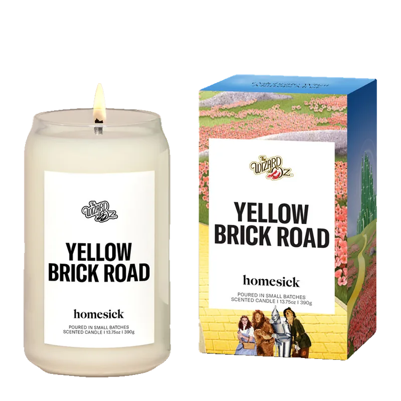 The Wizard Of Oz - Yellow Brick Road candle by Homesick