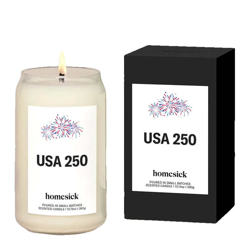 USA 250 candle by Homesick