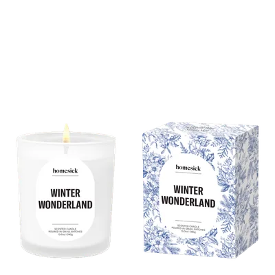 Winter Wonderland candle by Homesick