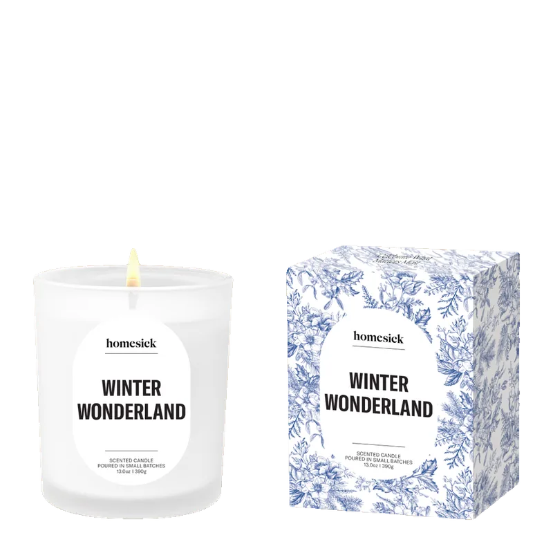 Winter Wonderland candle by Homesick