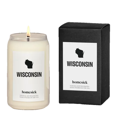 Wisconsin candle by Homesick