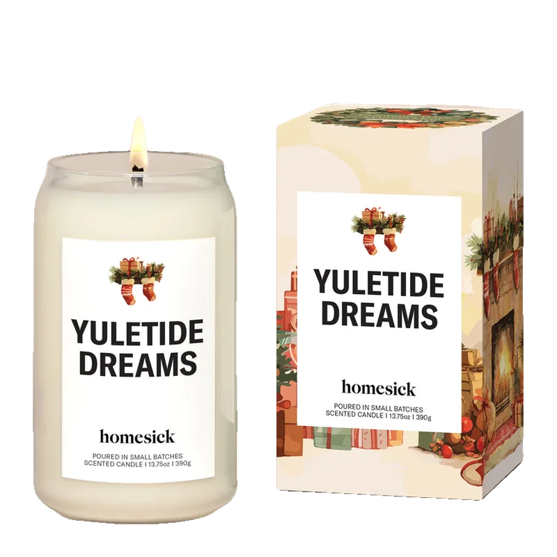 Yuletide Dreams candle by Homesick