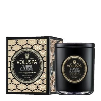 Ambre Lumiere candle by Voluspa