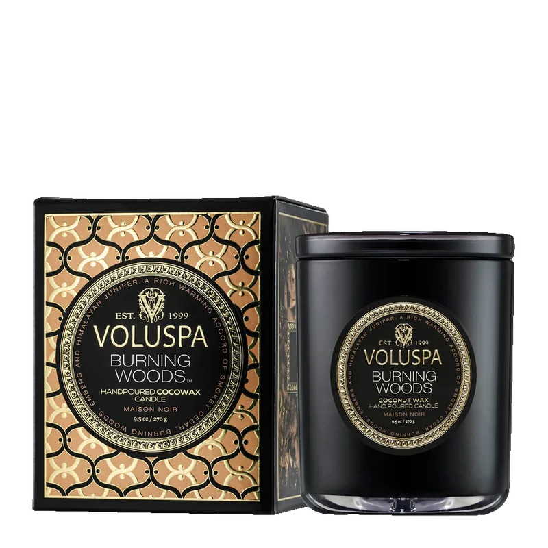 Burning Woods candle by Voluspa