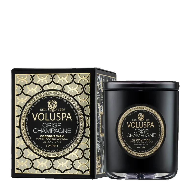 Crisp Champagne candle by Voluspa
