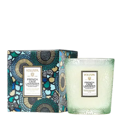 French Cade Lavender candle by Voluspa