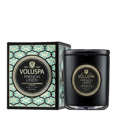 French Linen candle by Voluspa