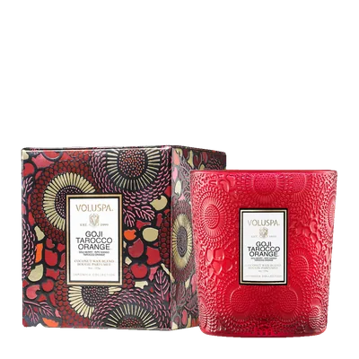 Goji Tarocco Orange candle by Voluspa