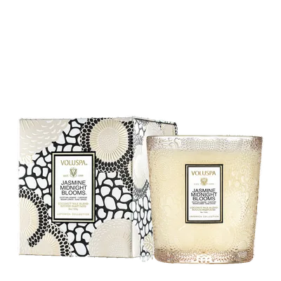 Jasmine Midnight Blooms candle by Voluspa